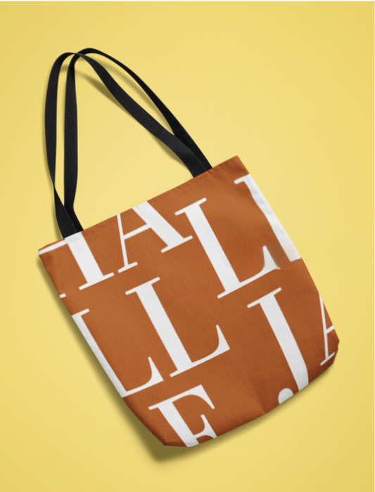 Bold Praise Canvas Tote Bag